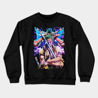 RORONOA ZORO MERCH VTG Crewneck Sweatshirt